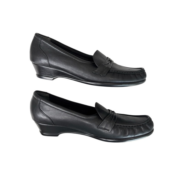 SAS Classic Womens Loafer Comfort Shoe Size 9 Black Handsewn Made in USA 2023329 - Picture 9 of 11